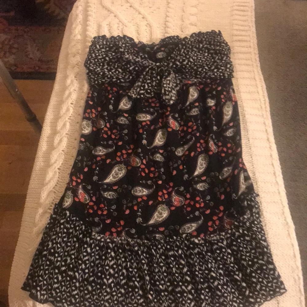 Strapless dress